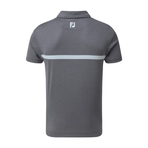 Nailhead Jacquard Polo Herren