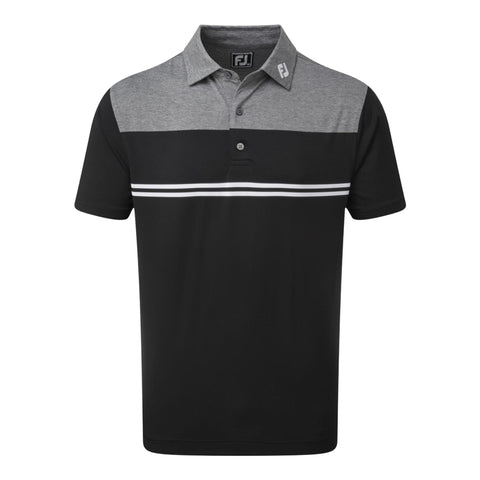 Lisle Heather Colour Block Polo Herren