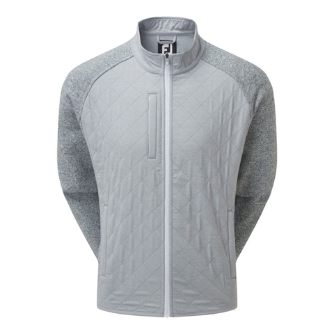 Fleece Quilted Jacket Herren
