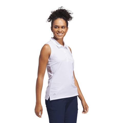 Ultimate365 Solid Sleeveless Polo Damen