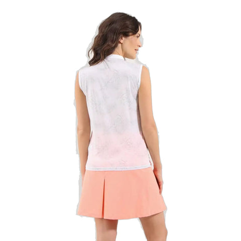 Among Sleeveless Polo Damen