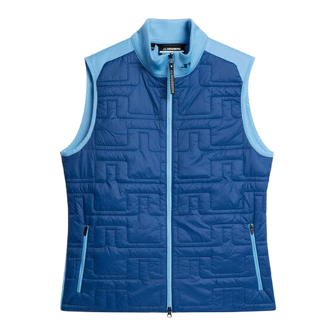 Quilt Hybrid Weste Damen