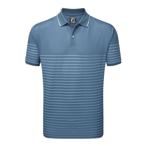 Breton Stripe Pique Golf Polo Herren