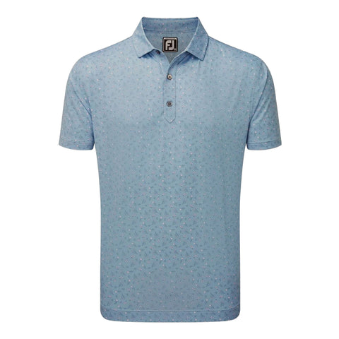 Mini Floral Lisle Golf Polo Herren