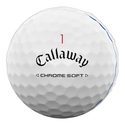 Chrome Soft Triple Track (2024) Golfbälle