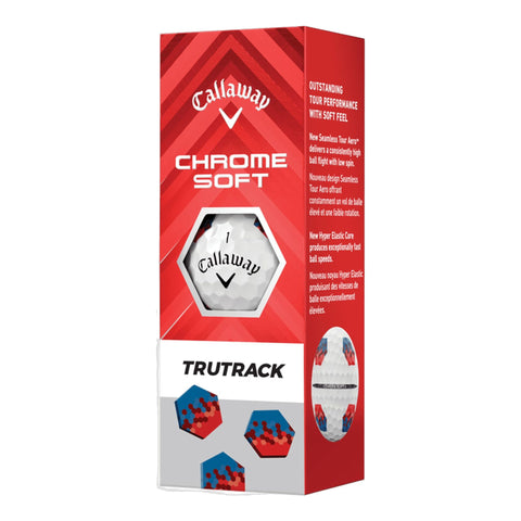 Chrome Soft TruTrack Golfbälle (2024)