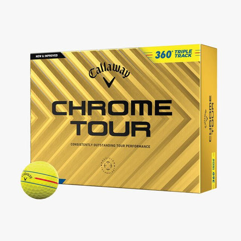 Chrome Soft 360 Triple Track (2024) Golfbälle