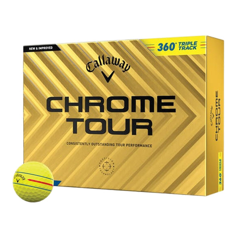 Chrome Soft 360 Triple Track (2024) Golfbälle