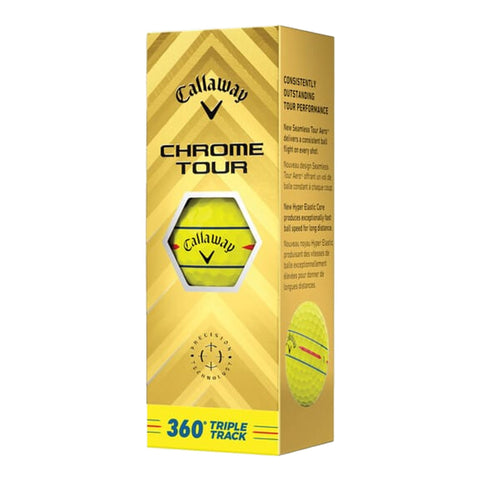 Chrome Soft 360 Triple Track (2024) Golfbälle