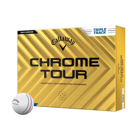 Chrome Tour Triple Track (2024) Golfbälle