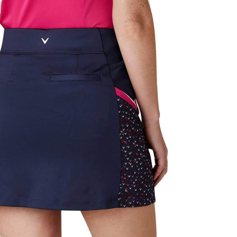 Print Block Skort Damen