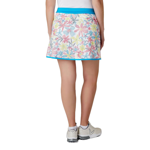 Chev Foral Wrap Skort Damen