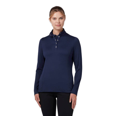 Thermal LS Fleece Jersey Polo Damen