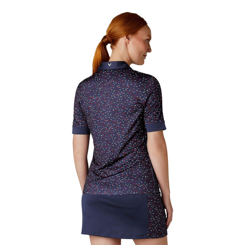 Chev Printed Polo Shirt Damen
