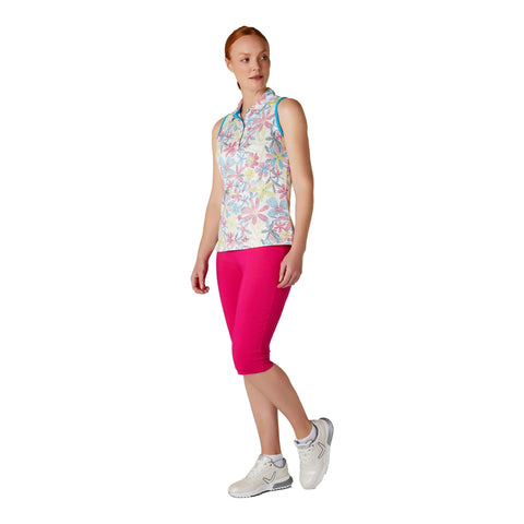 Chev Floral Sleeveless Shirt Damen