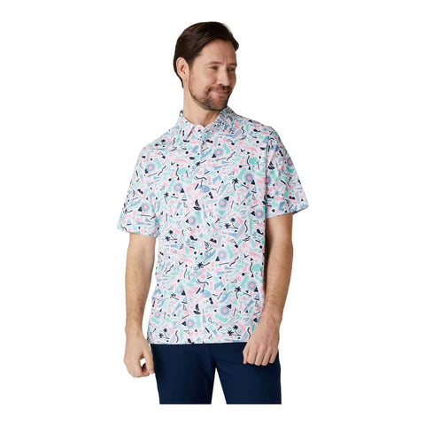 Florida Abstract Polo Herren