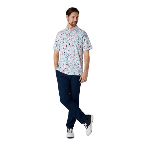 Florida Abstract Polo Herren