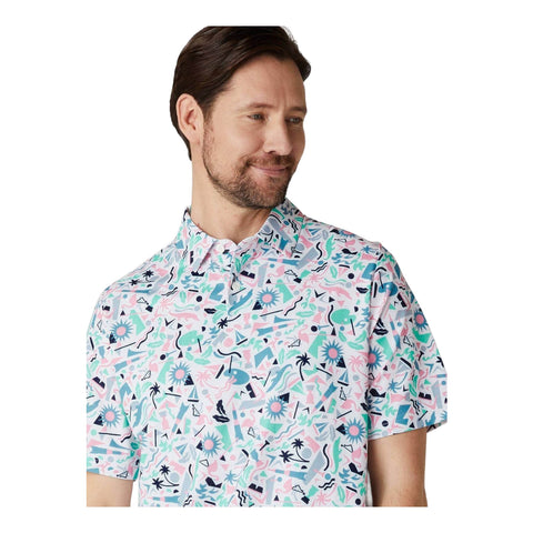 Florida Abstract Polo Herren