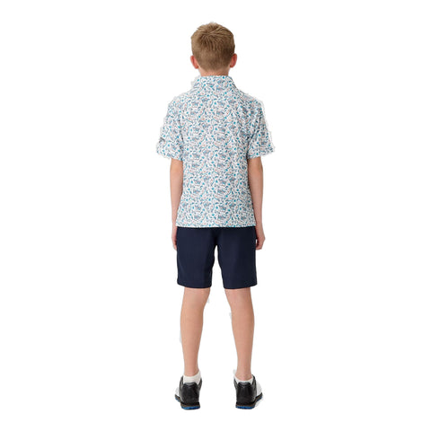 All Over Golf Printed Poloshirt