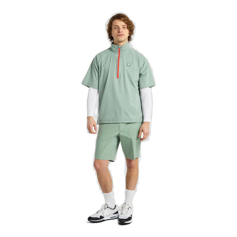 Kurzarm Wind-Sweater Herren