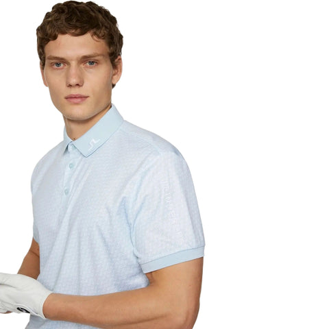 Tour Tech Print Polo Herren