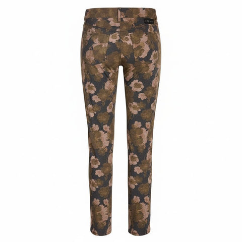 JANA - Flower Print Hose Damen