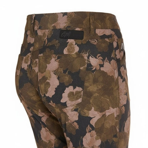 JANA - Flower Print Hose Damen