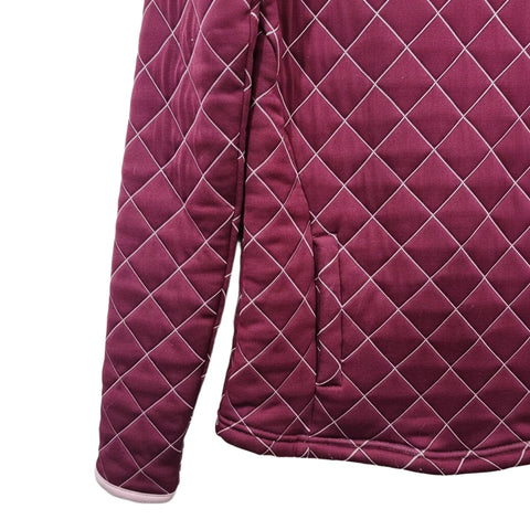Golf Quilted Midlayer Pullover Damen