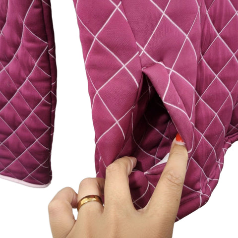 Golf Quilted Midlayer Pullover Damen