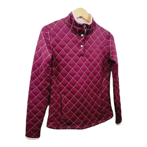 Golf Quilted Midlayer Pullover Damen