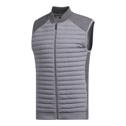 Adipure Quilted Hybrid Knit Weste Herren