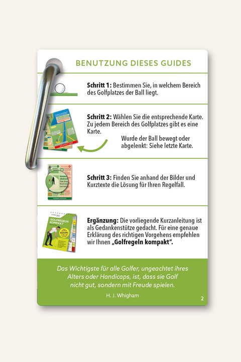 Golfregeln EXPRESS Deutsch 2023-2027