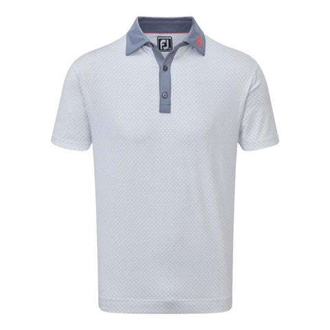 Diamond Dot Lisle Poloshirt Herren