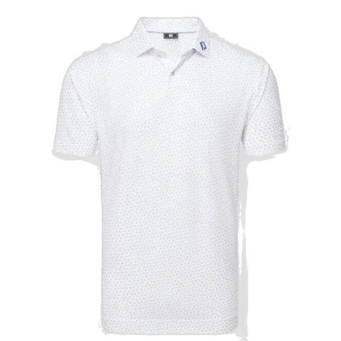 Bounce Print Pique Herren