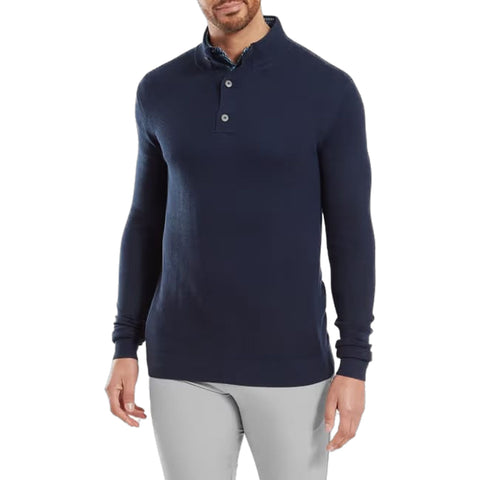 Drirelease Button Placket Pullover Herren