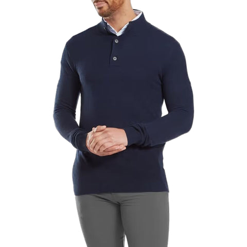 Drirelease Button Placket Pullover Herren