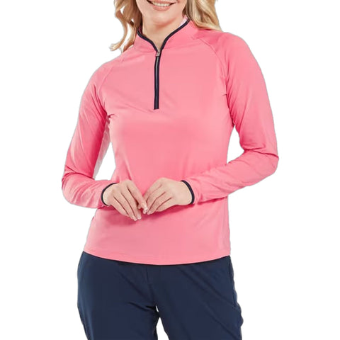 1/4 Zip Shirt Damen