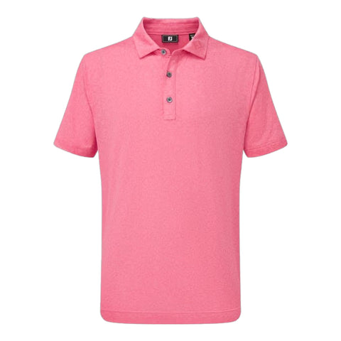 Painted Floral Lisle Polo
