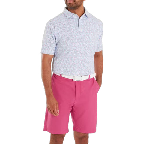 Gamer Print Pique Polo Herren