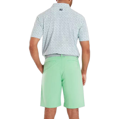 Gamer Print Pique Polo Herren