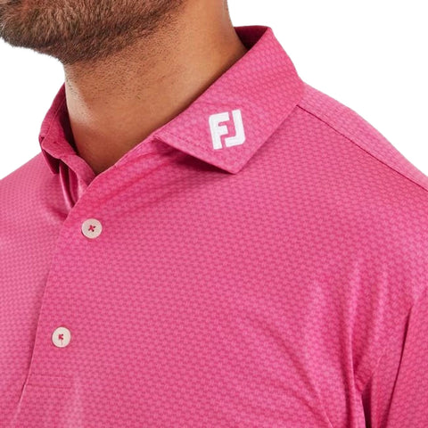 Abax Print Lisle Polo Herren