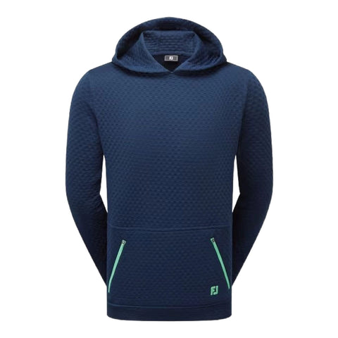 Textured Knit Hoodie Herren