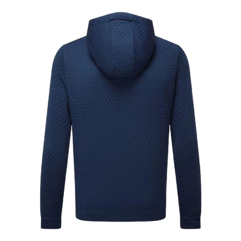 Textured Knit Hoodie Herren
