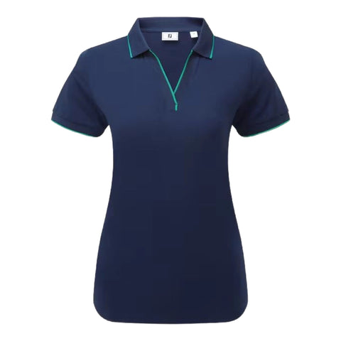 Notch V Polo Damen