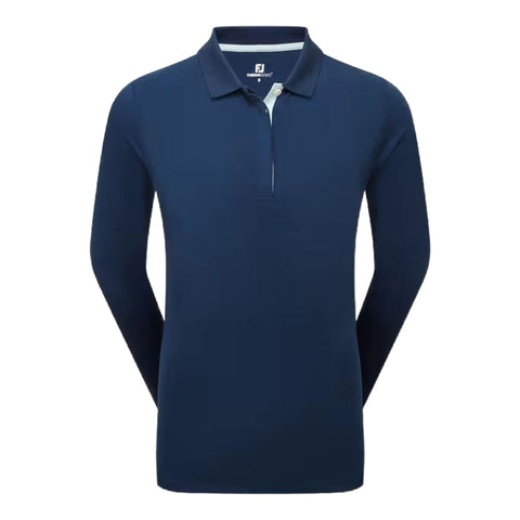 ThermoSeries Langarm-Poloshirt Damen
