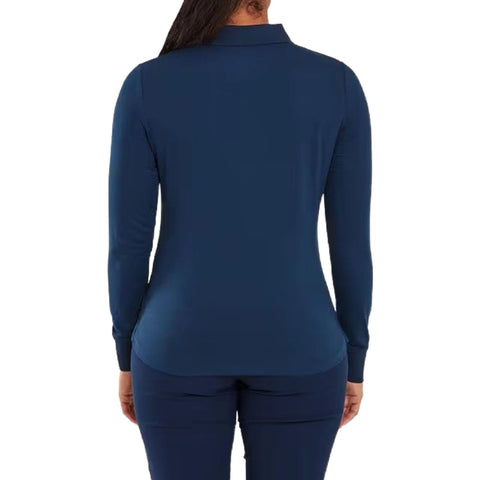 ThermoSeries Langarm-Poloshirt Damen