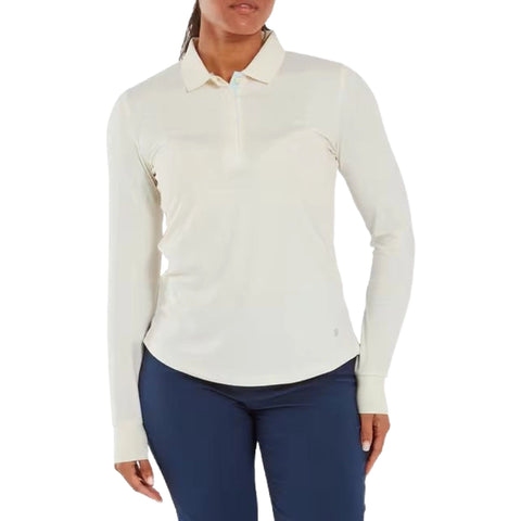 ThermoSeries Langarm-Poloshirt Damen