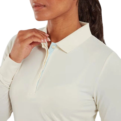 ThermoSeries Langarm-Poloshirt Damen
