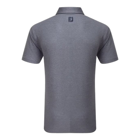 Heather Self Collar Lisle Polo Herren