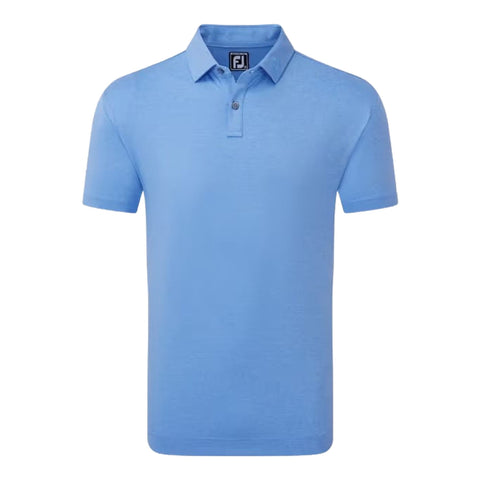 Heather Self Collar Lisle Polo Herren